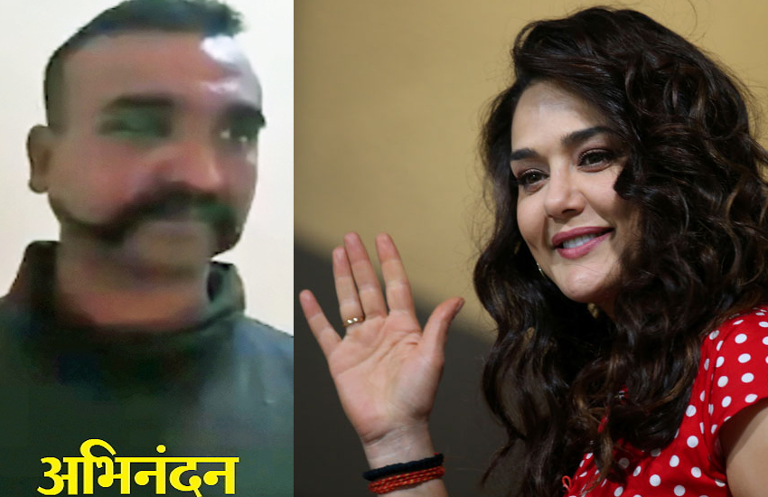 Preity Zinta couldnt sleep after hearing abhinandan coming home news