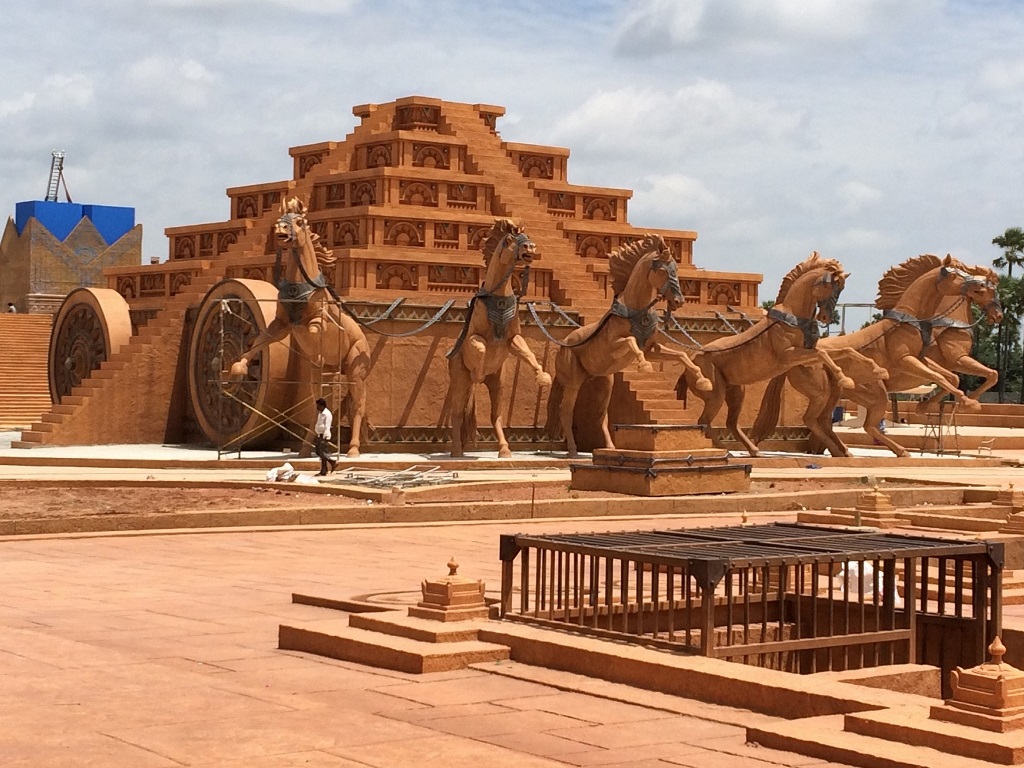 Ramoji film city in Hyderabad