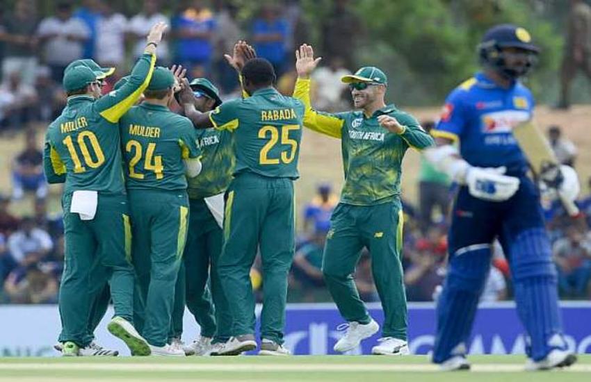 दक्षिण अफ्रीका ने श्रीलंका को पहले वनडे में हराया