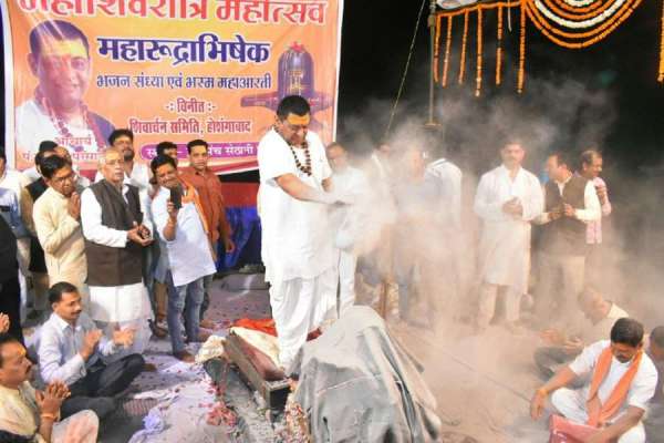 rudrabhishek puja photo