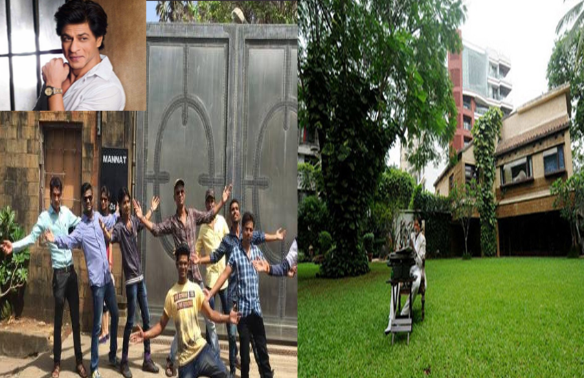 Amitabh and shahrukh house