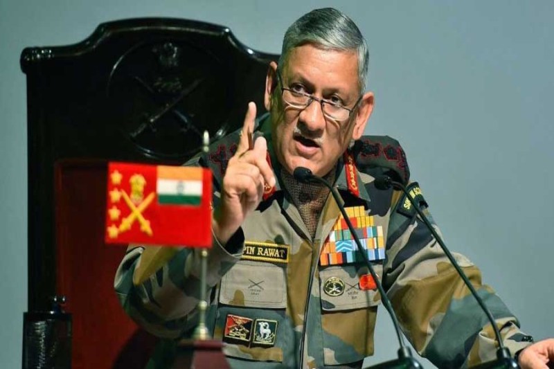 Army Chief Bipin Rawat india pakistan news