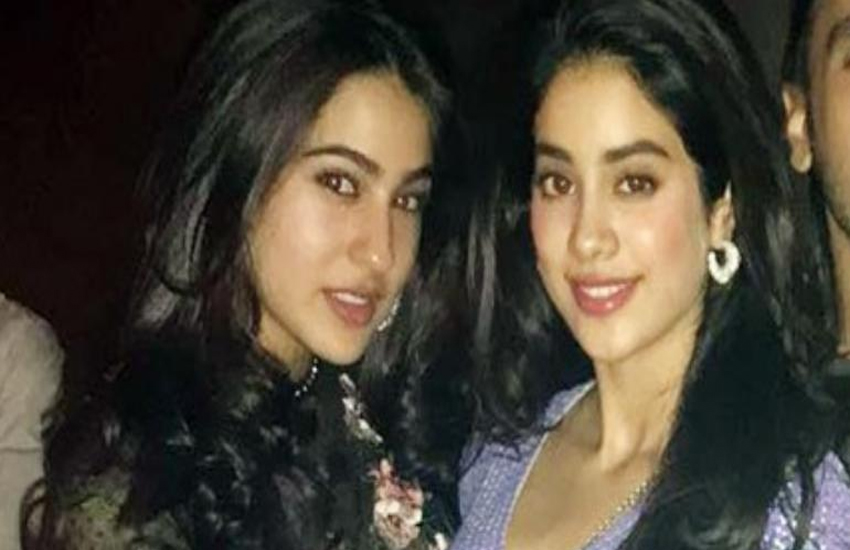 janhvi kapoor and sara ali khan
