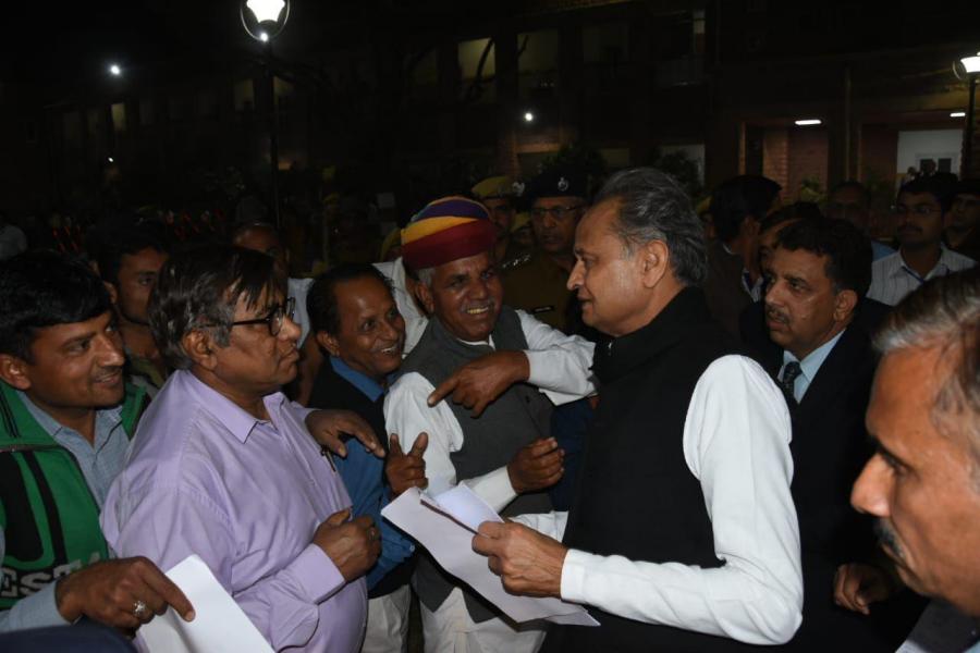 Chief Minister Ashok Gehlot reached Jodhpur, thanking today