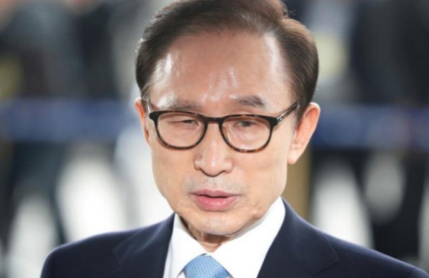 दक्षिण कोरिया के पूर्व राष्ट्रपति ली म्युंग-बाक
