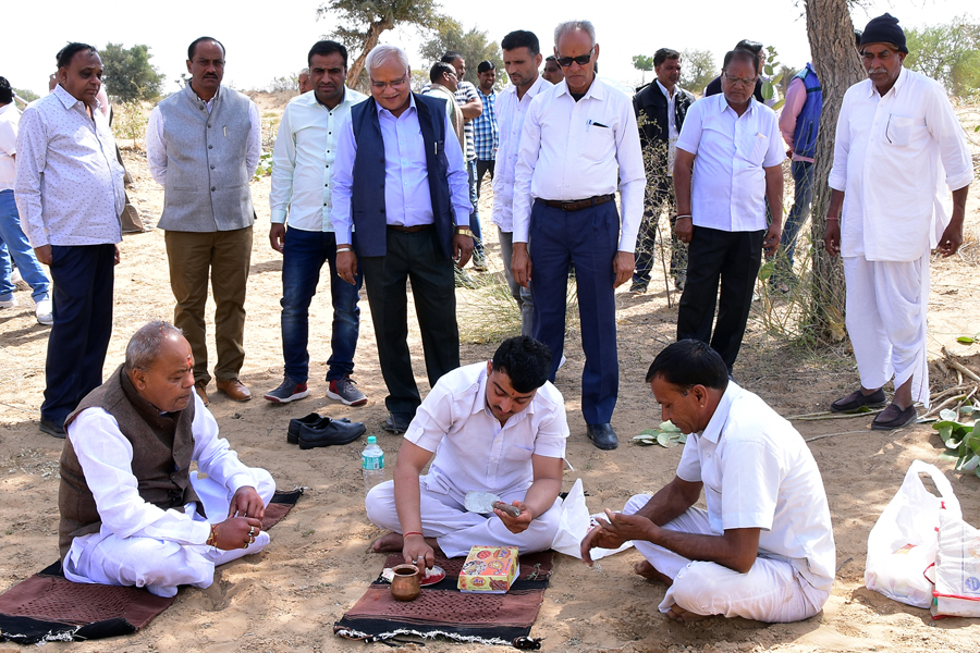 Start construction work in nokha