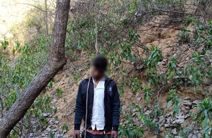Youth Suicide in Jungle In Alwar