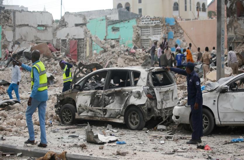 Somalia car bomb blast 