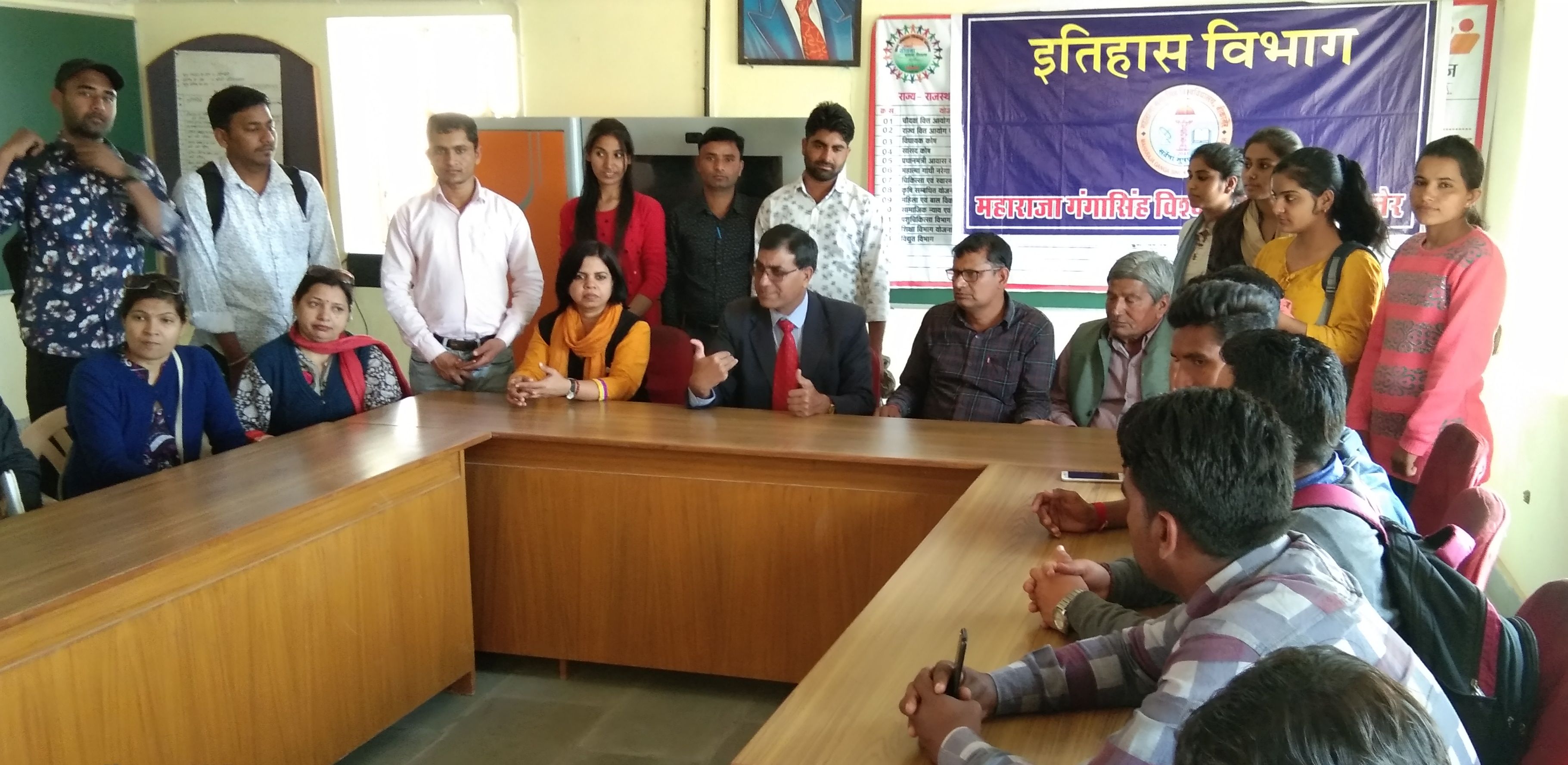 student visit nal village