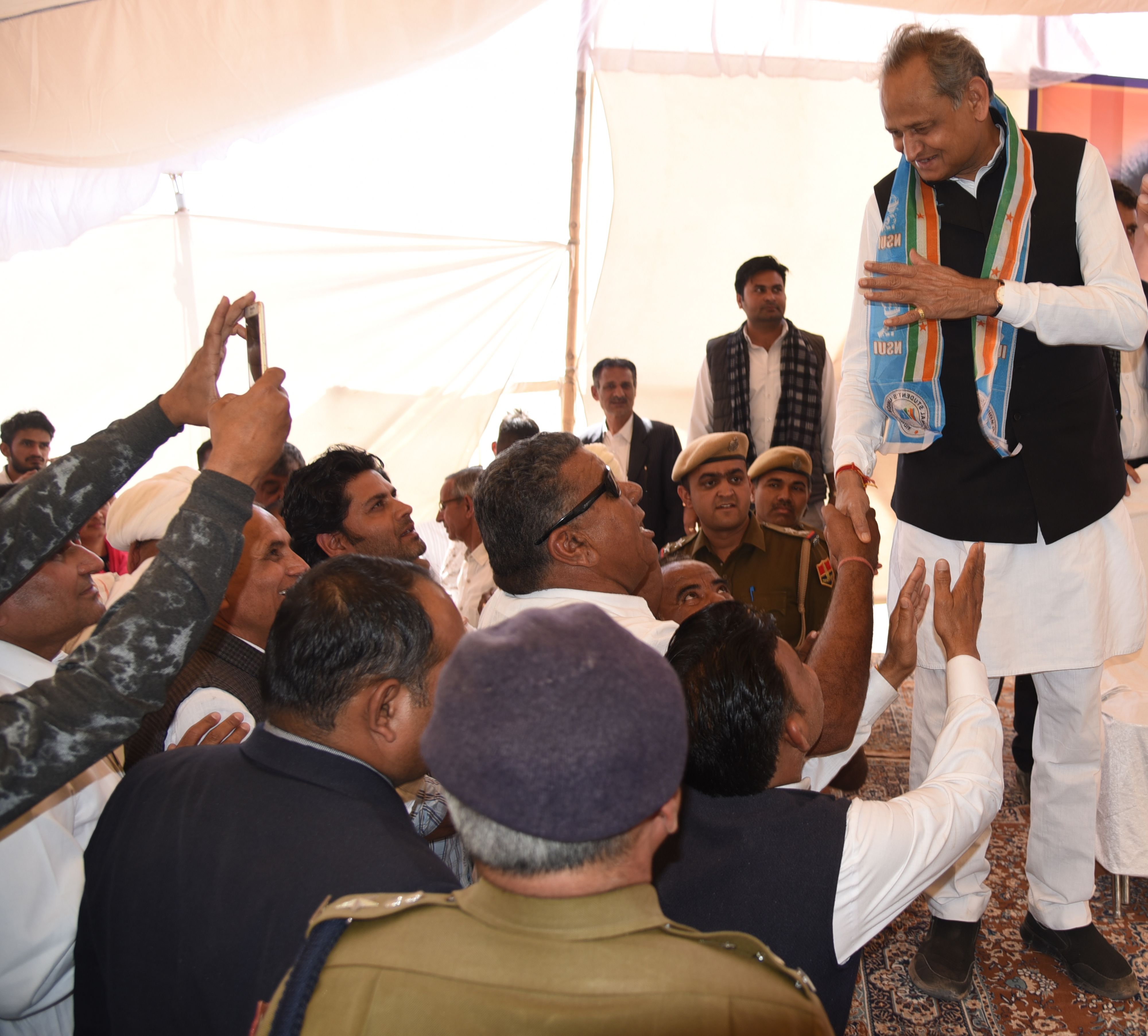 You will get tired of asking for work, I will not give up: Gehlot