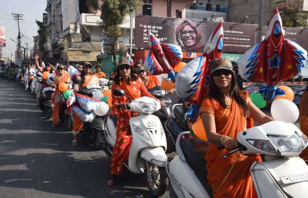 नारी शक्ति ने कुछ इस तरह से दिया सशक्तिकरण का संदेश, देखें तस्वीरें.