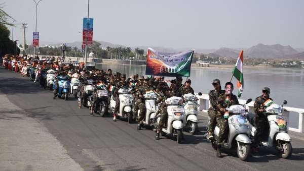 नारी शक्ति ने कुछ इस तरह से दिया सशक्तिकरण का संदेश, देखें तस्वीरें.