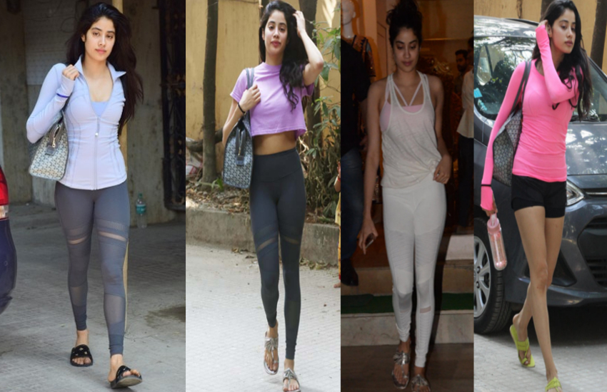 Janhvi Kapoor tells paparazzi she dresses up for them not for gym