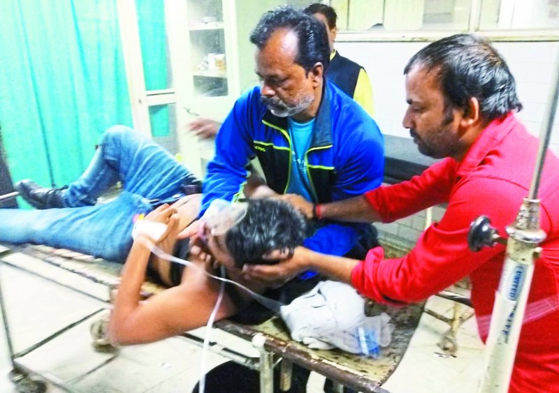 Attack on NSUI District President in Rewa