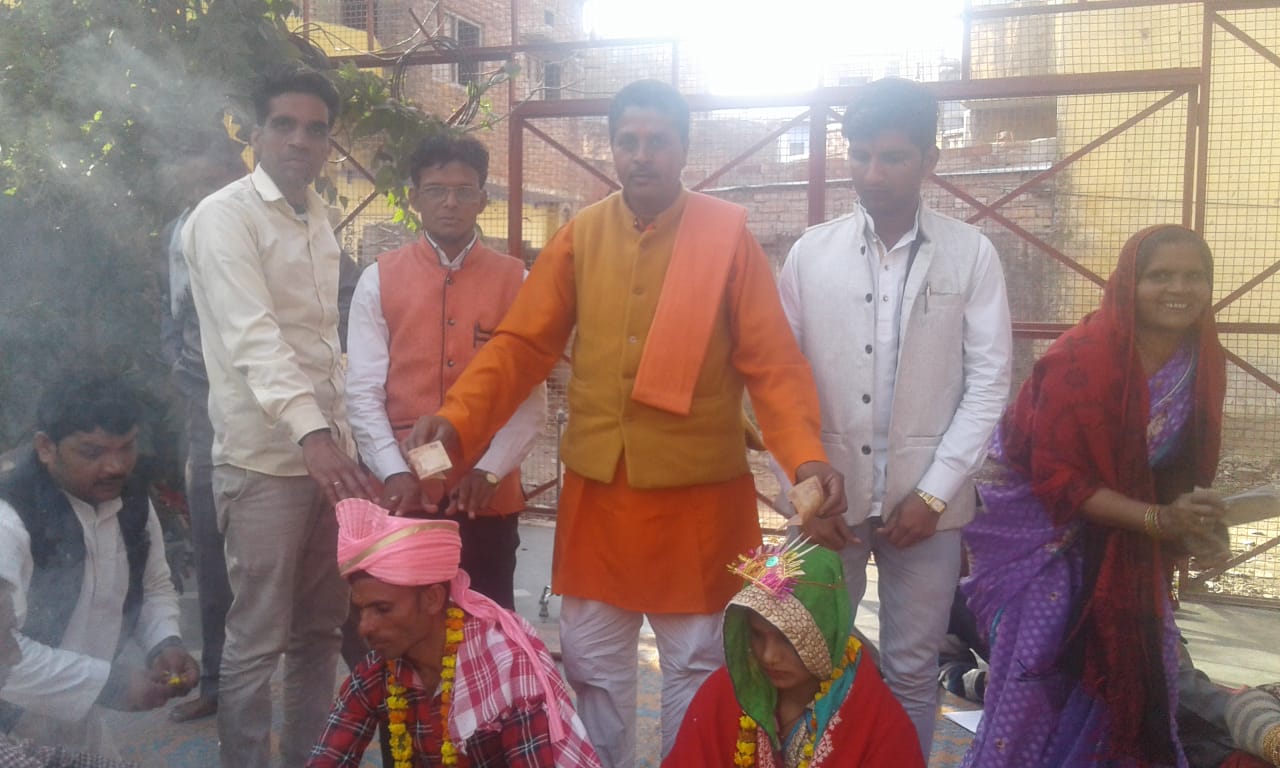 Talak victim get married in temple after adopting Hinduism