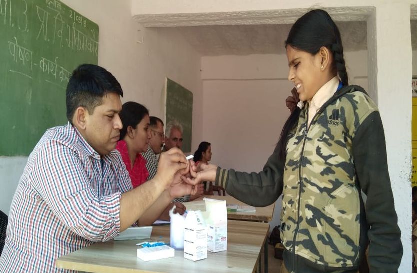 In this district 2500 children found in the same day, Anemia