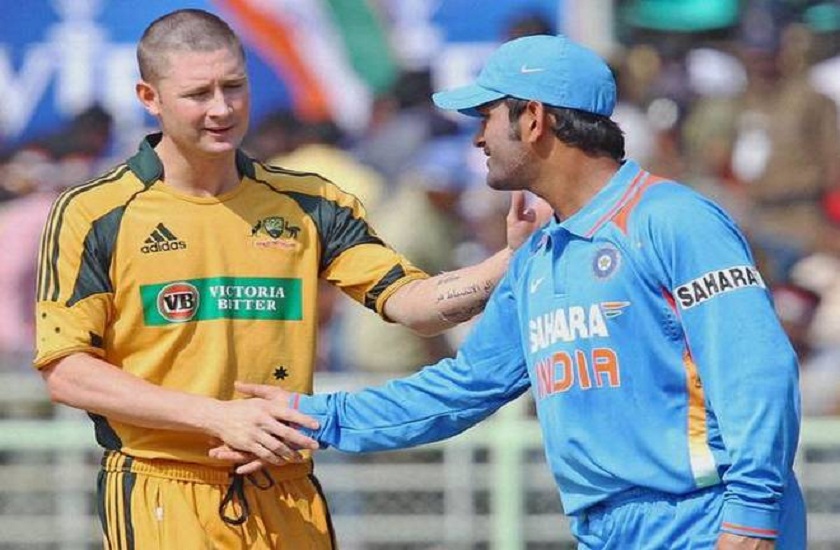 Dhoni and Clarke 