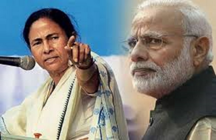 PM Narendra Modi and Mamata Banerjee