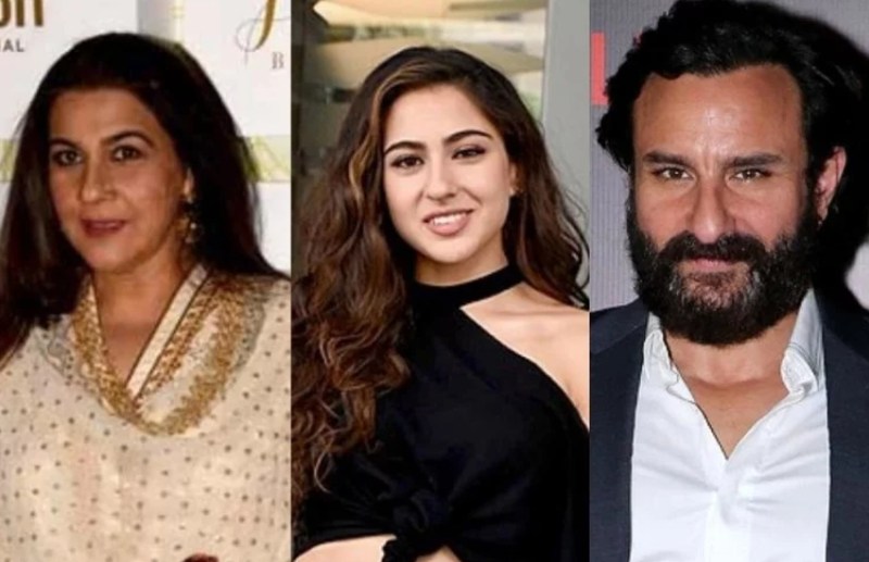 Saif Ali Khan X Sara Ali Khan amrita singh