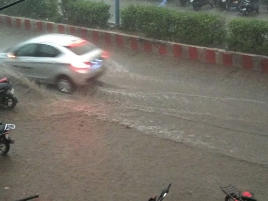 Heavy rainfall in Singrauli, farmer crops destroyed
