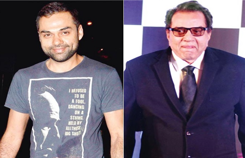 Abhay deol and dharmendra 