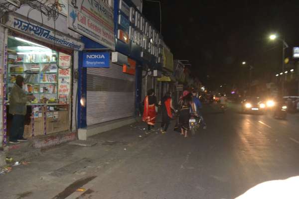 On the day-to-day in the city, the alleged shemales start 'dirty work'