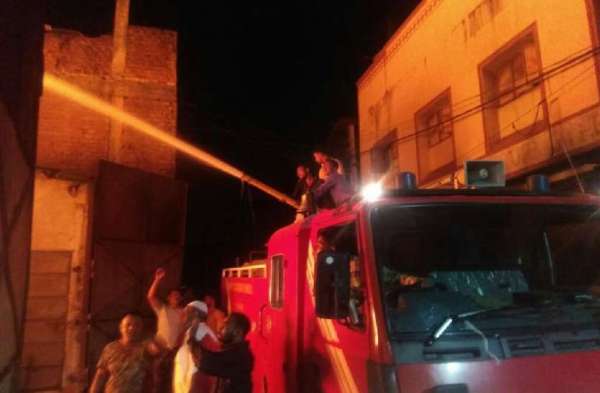 Fire In Kabadkhana Bhopal