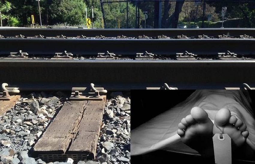 killed by train a man