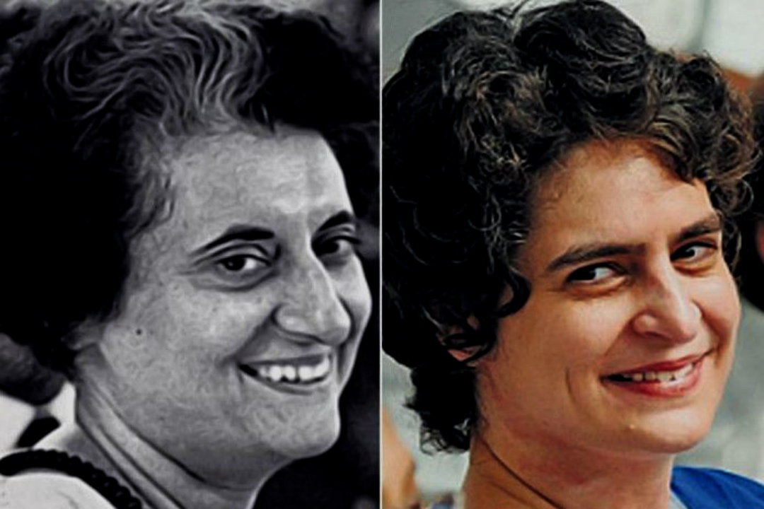 Priyanka Gandhi Indira Gandhi