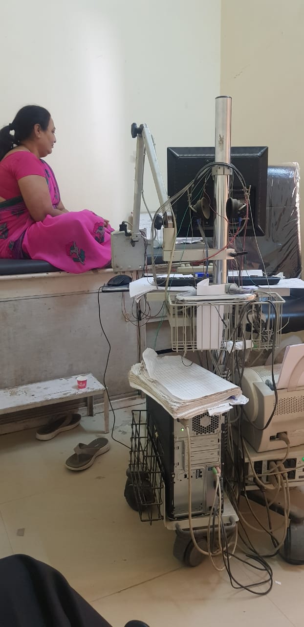 Nervous screening machines worsened, patient worried