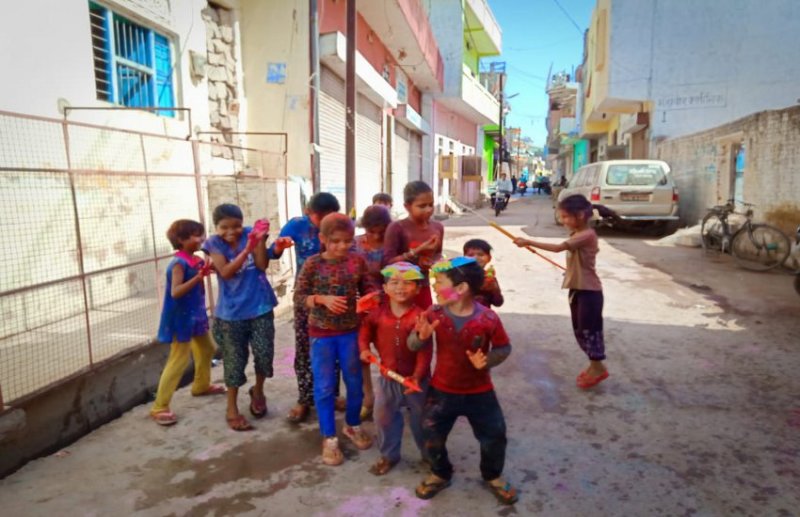 Color festival holi