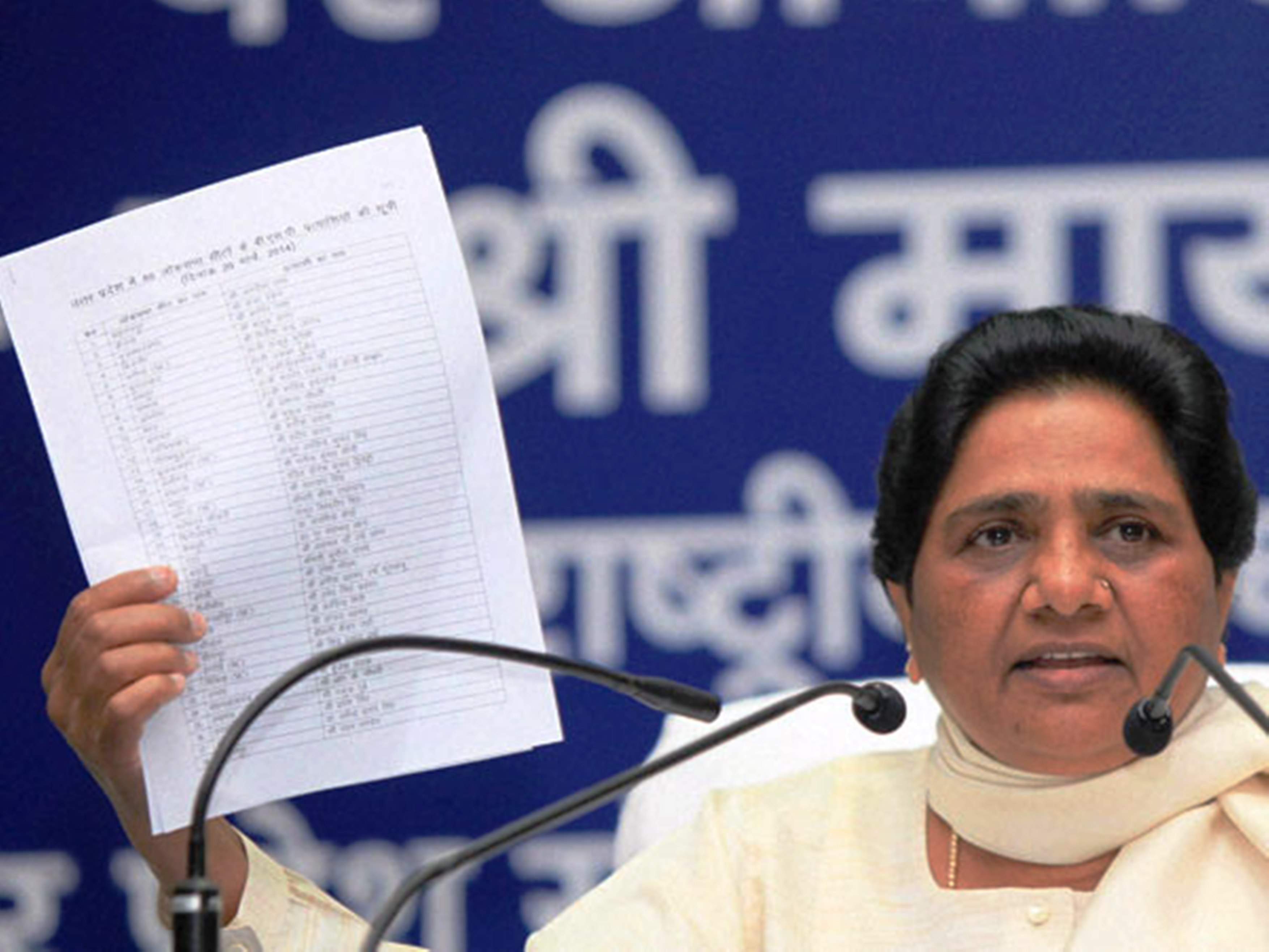 bsp supremo mayawati first list of bsp candidate in lok Sabha election