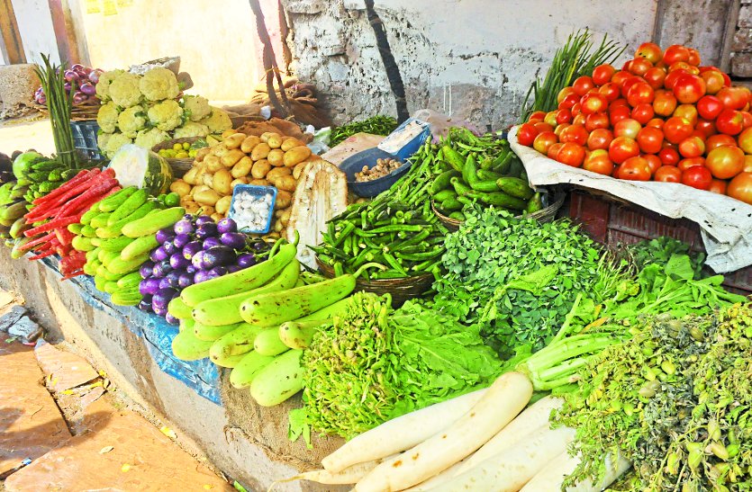 vegetables rates increases in gwalior