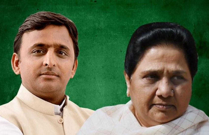 Akhilesh Yadav and Mayawati