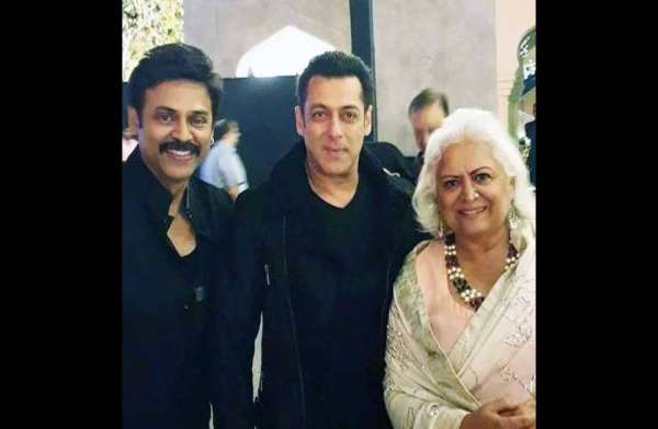 salman khan attends venkatesh daughter aashritha jaipur wedding
