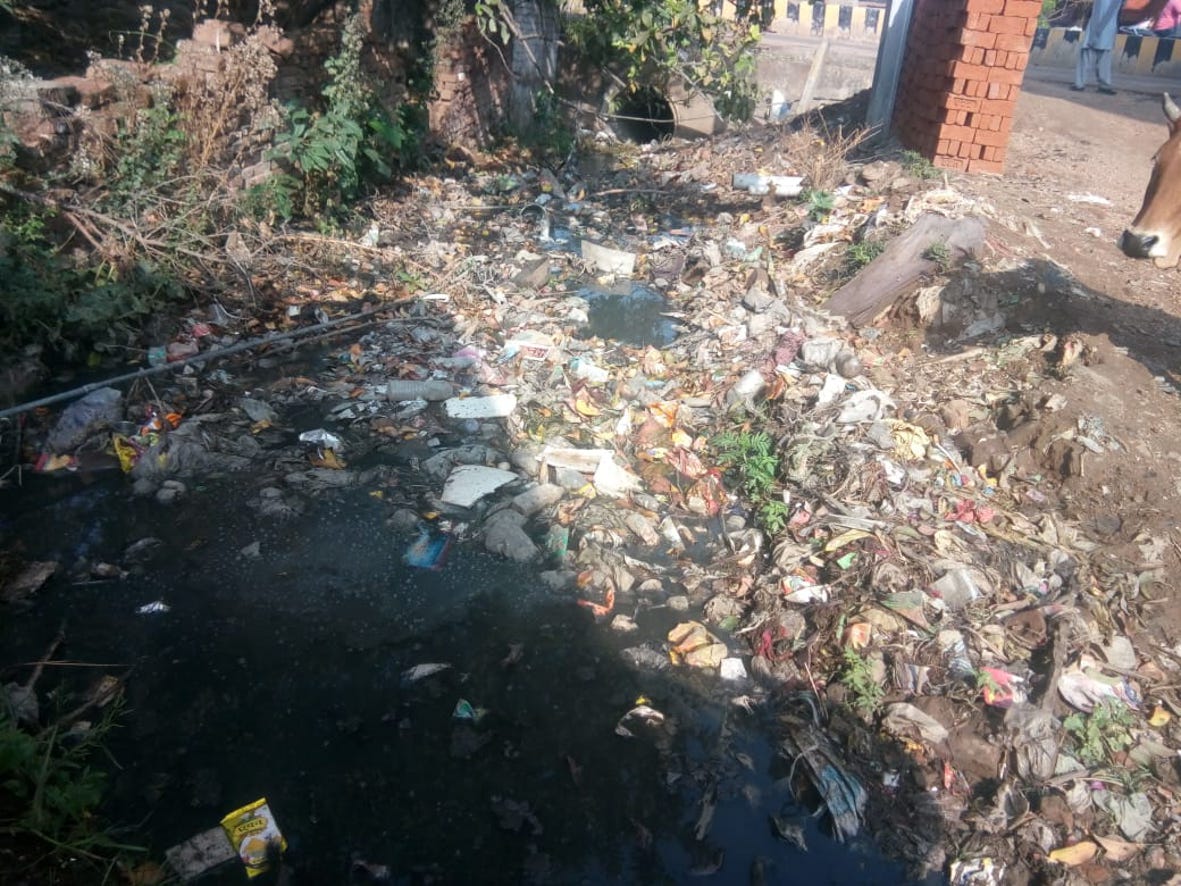 Waste to drainage, clean sweepers