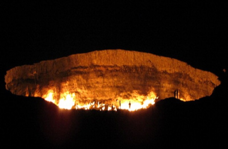 The Door to Hell Karakum Desert Turkmenistan