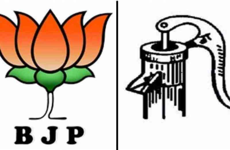 BJP-RLD FIGHT
