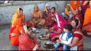 ladies worshiping godess shitla on shitla saptmi
