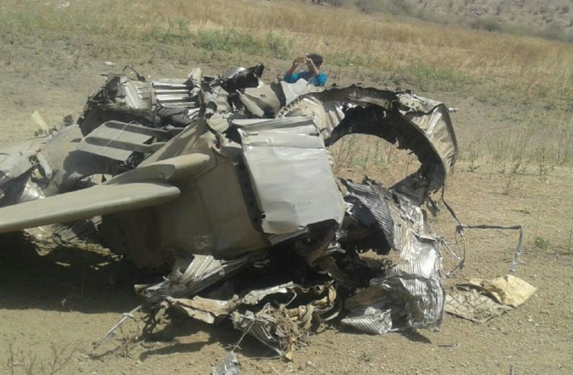 MiG 27 UPG aircraft on a routine mission from Jodhpur, crashed.