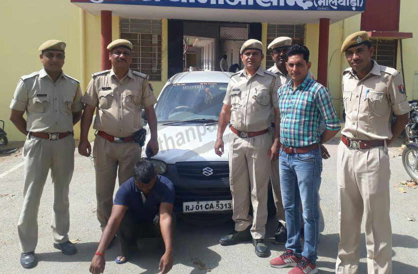 Lakhs of liquor recovered in bhilwara