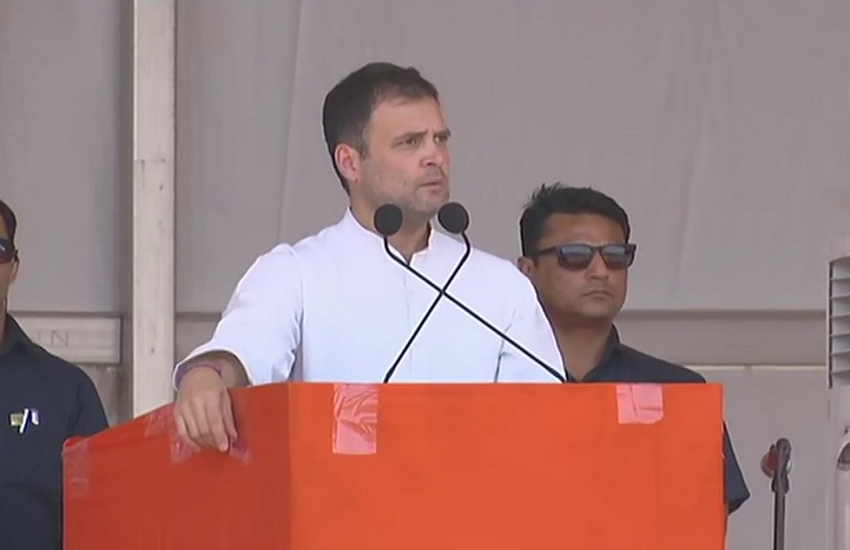 Congress President Rahul Gandhi