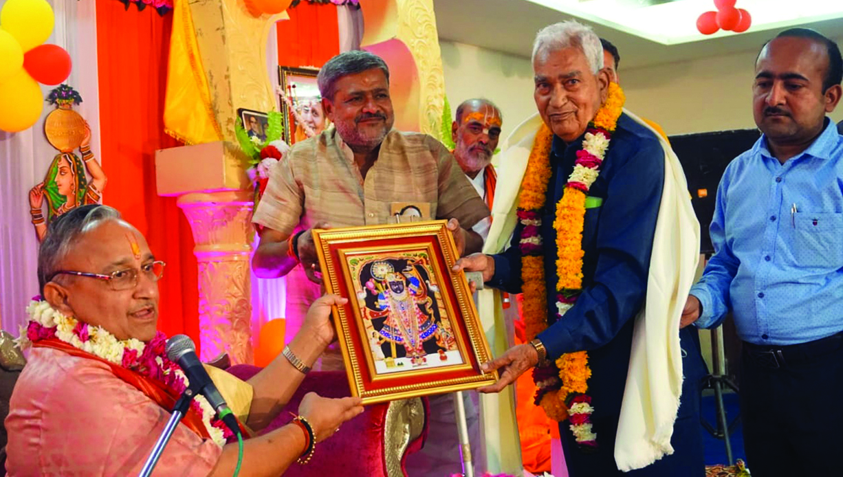 bhagwat katha at damodardham nathdwara