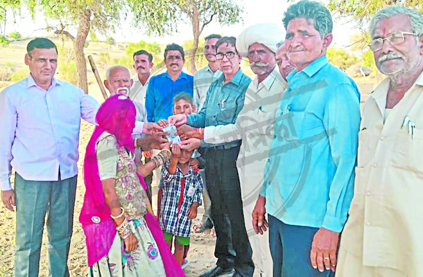 People who came forward for help of Divyang Jalaram