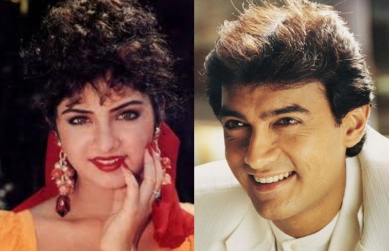 Divya Bharti aamir khan