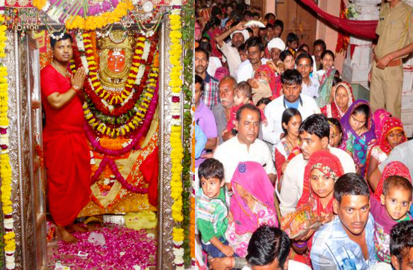 शक्तिपीठ जीणमाता का चैत्र लक्खी मेला शनिवार से घटस्थापना के साथ शुरू हो गया है। पहले दिन हजारों श्रद्धालुओं ने जीण की चौखट पर धोक लगाई।