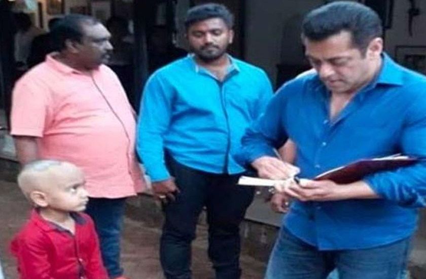 कैंसर पीड़ित बच्चे को देख सलमान खान ने रोक दी 'दबंग 3' की शूटिंग, ये नेक काम कर दिखाई दरियादिली