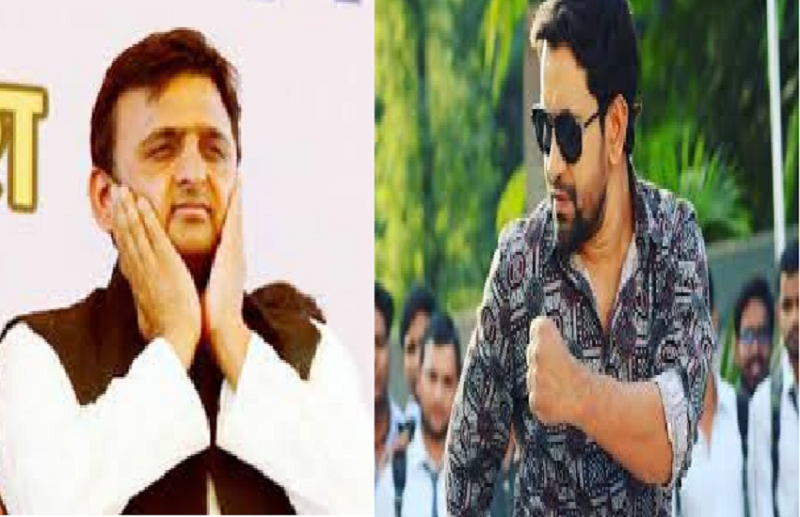 Akhilesh Yadav and Nirhua 