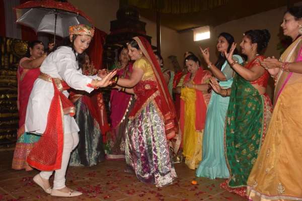 गणगौर उत्सव में मारवाड़ी महिलाओं ने लगाया चार चांद, देखे शानदार तस्वीरें