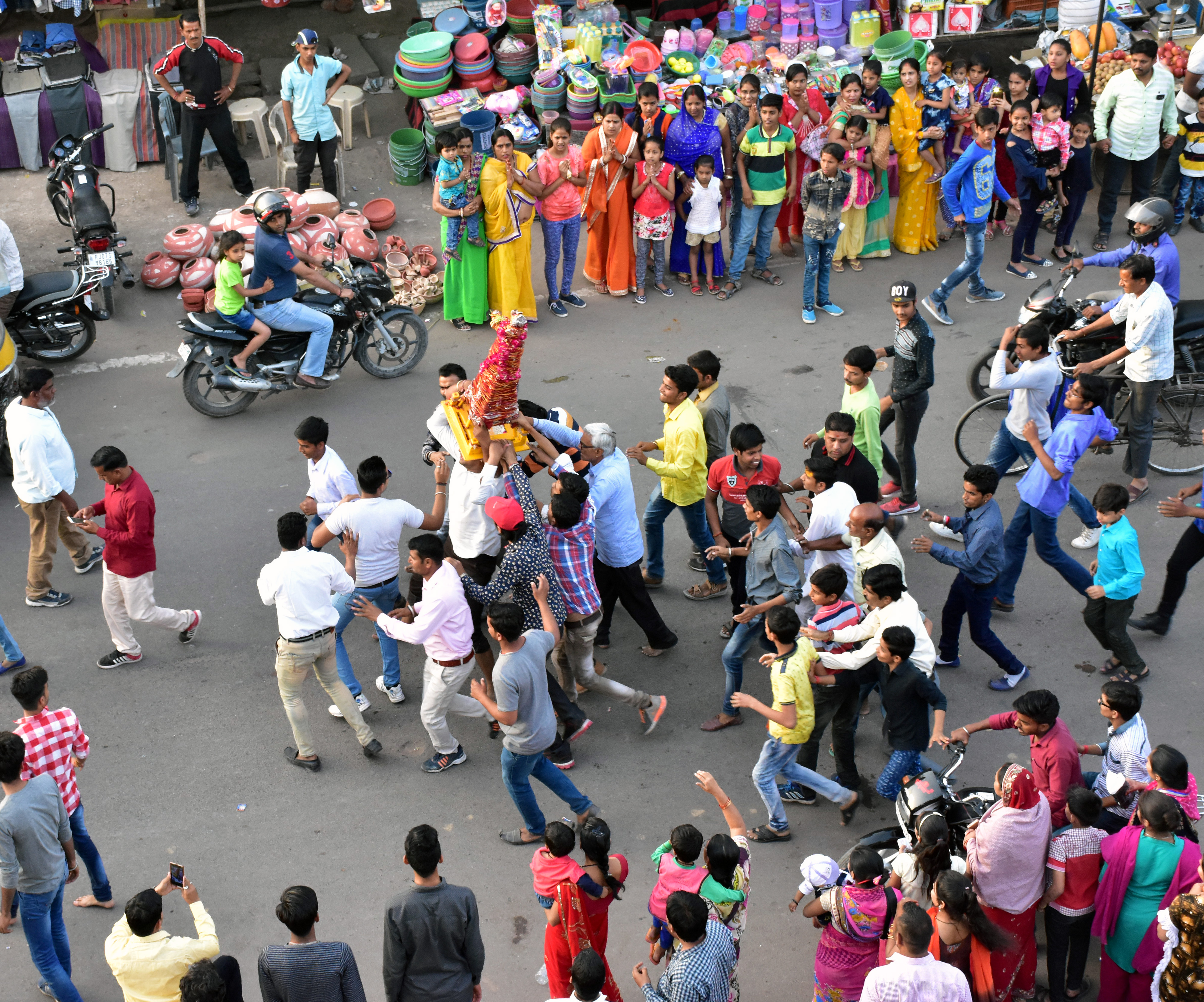 The town where the gangaur race is